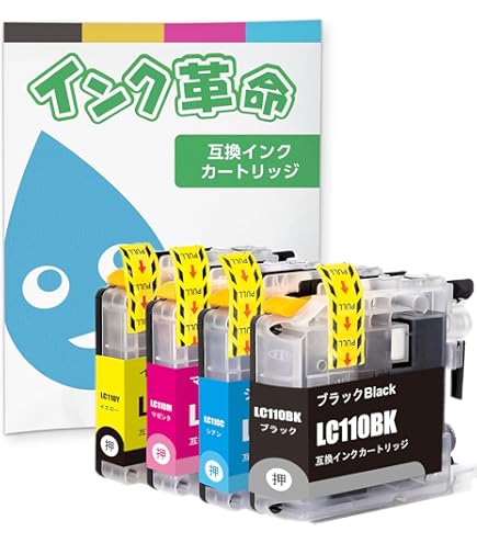 Amazon.co.jp: 【brother純正】インクカートリッジ4色パック LC10-4PK